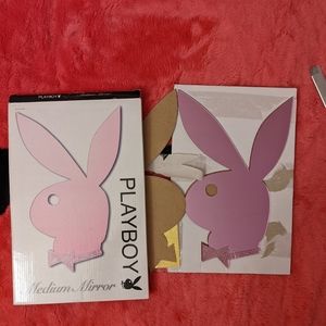 Playboy pink medium mirror 🪞🐰